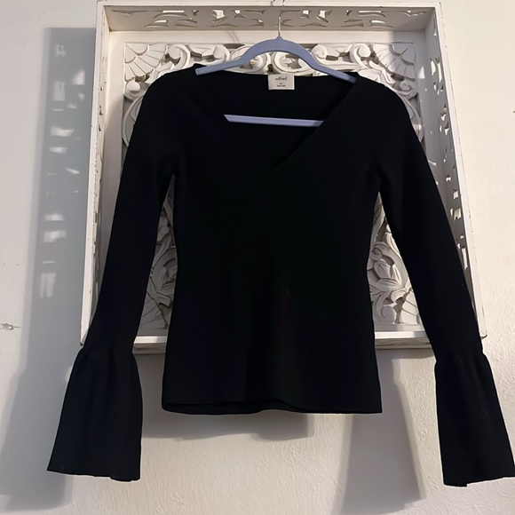Wilfred Sweaters - Wilfred by Aritzia black sweater with bell sleeves